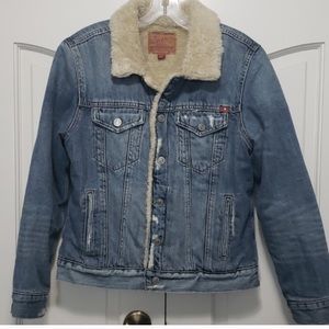 Lucky brand Sherpa tucker jacket